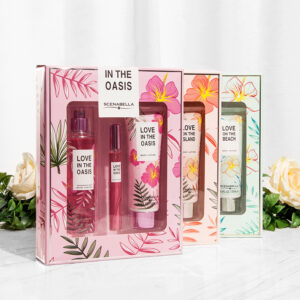 Ladies' Body Lotion with European and American Floral and Fruity Fragrance Notes. Cross-border Skin Care Moisturizer, Perfume Body Spray Gift Box Set