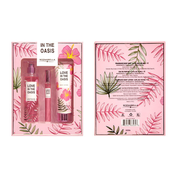 Ladies' Body Lotion with European and American Floral and Fruity Fragrance Notes. Cross-border Skin Care Moisturizer, Perfume Body Spray Gift Box Set - Image 5