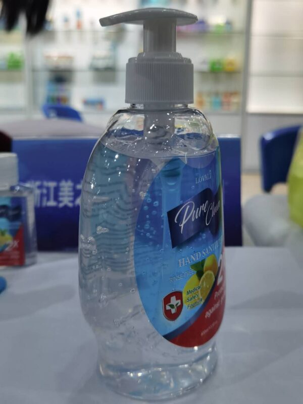 Transparent Alcohol-based Hand Sanitizer Gel (No Rinsing Required) - Image 2