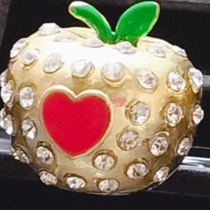 Metallic Shiny Car Air Vent Perfume, Car Perfume Aromatherapy, Luxury Car Ornament with Sparkling Rhinestones