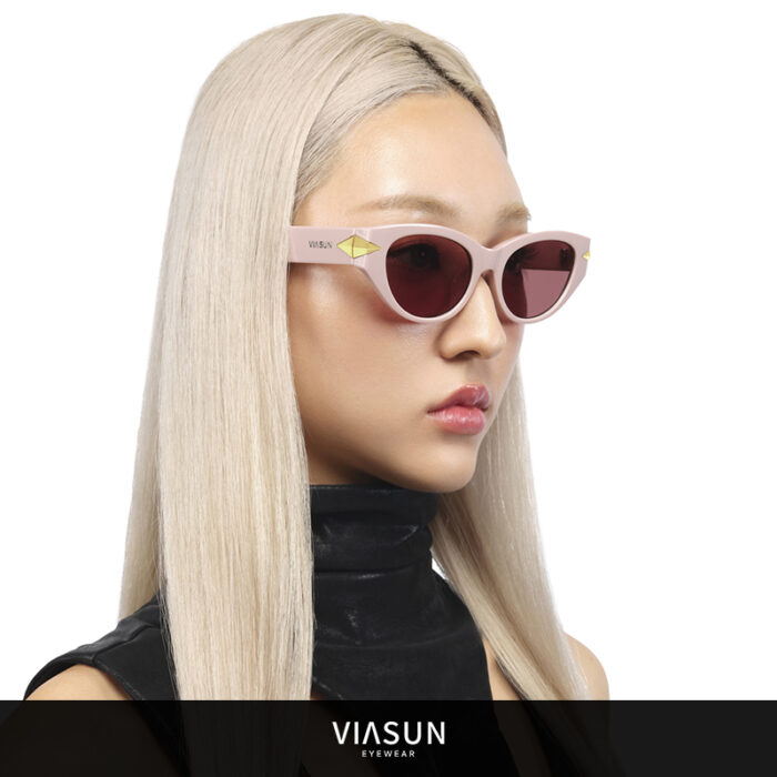 薇尚时尚猫眼防紫外线太阳镜8061