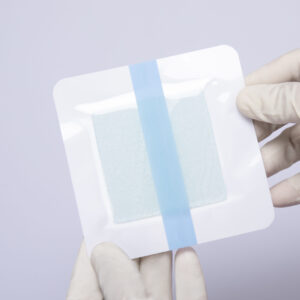 Hydrogel Dressing with Border