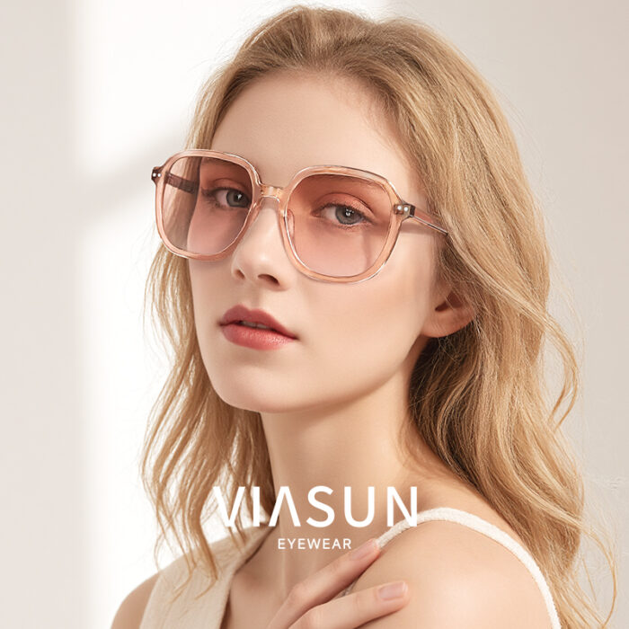 薇尚透明大框太阳镜8030