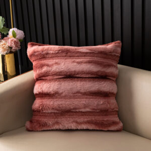 Chenille Loop Yarn Horse-Patterned Cushion Cover