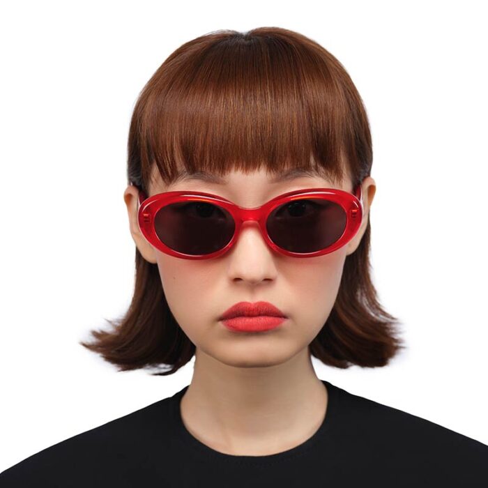 薇尚椭圆猫眼防紫外线太阳镜8056