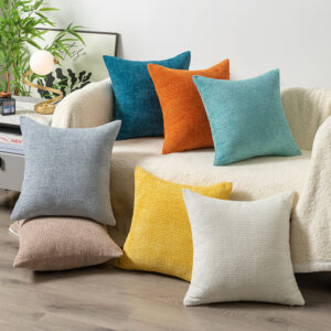 Chenille Woven Cushion Cover
