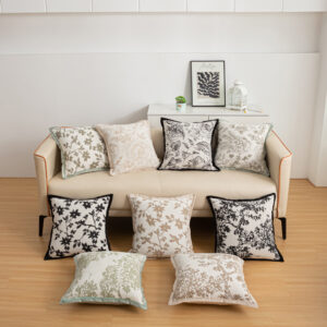 Chenille Cream-Style Comprehensive Pattern Cushion Cover